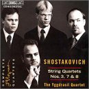 Shostakovich: String Quartets 3, 7, 8