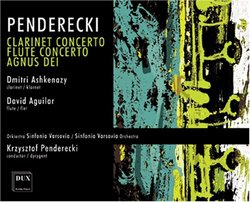 Penderecki: Clarinet Concerto; Flute Concerto; Agnus Dei [Special Edition]