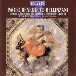 Paolo Benedetto Bellinzani: Sonate a flauto, Op. 3