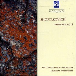Shostakovich: Symphony No. 8 [Australia]