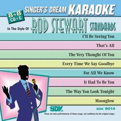 Rod Stewart Standards (KaraokeCDG)