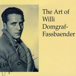 The Art of Willi Domgraf-Fassbaender