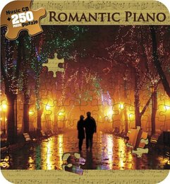 Romantic Piano (Music CD and 250 Piece Puzzle In Collectors Tin)