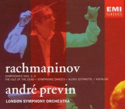 Sergey Rachmaninov: Symphonies Nos. 1-3; The Isle of the Dead; Symphonic Dances; Aleko (Extracts); Vocalise