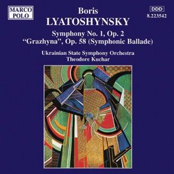 Lyatoshnsky: Symphony 1/ Grazhyna