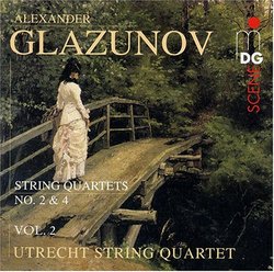 Glazunov: String Quartets Vol. 2