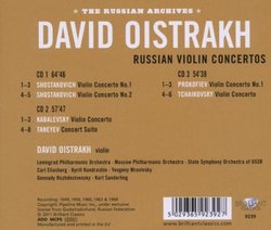 Russian Archives: Oistrakh Plays Russian Violin Concertos