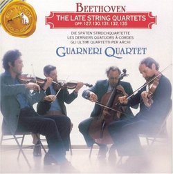 Beethoven: Late String Quartets