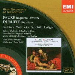 Fauré: Requiem; Pavane; Duruflé: Requiem