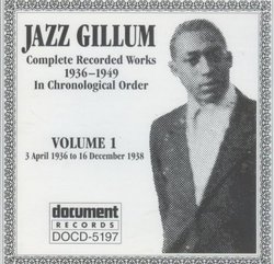 Complete Recorded Works, Vol. 1 (1936-1938) """see product details for track listings"""