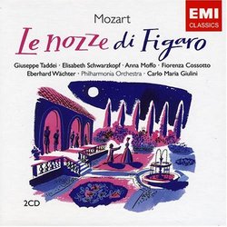 Mozart: Le Nozze di Figaro (The Marriage of Figaro) -  Elisabeth Schwarzkopf, Anna Moffo, Giuseppe Taddei, Carlo Maria Giulini, Philharmonia Orchestra & Chorus