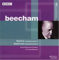 Brahms: Symphony No. 2; Beethoven: Symphony No. 2