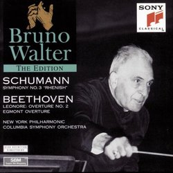 Schumann: Symphony No. 3 "Rhenish";  Beethoven: Egmont Overture; Leonore Overture No. 2