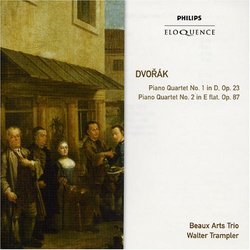 Dvorák: Piano Quartet No. 1; Piano Quartet No. 2 [Australia]