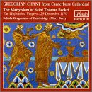 Gregorian Chant From Canterbury Cathedral