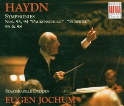 Haydn: Symphonies 93,94,95,98, Eugen Jochum - Staatskapelle Dresden