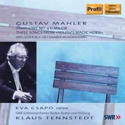 Gustav Mahler: Symphony No. 4; Three Songs from "Youth's Magic Horn"