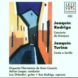 Rodrigo: Concierto de Aranjuez; Turina: Canto a Sevilla