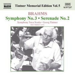 Brahms: Symphony No. 3; Serenade No. 2