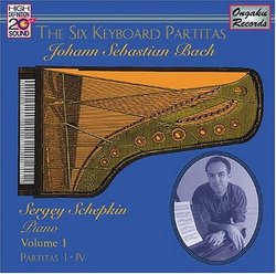 The Six Keyboard Partitas Vol. 1