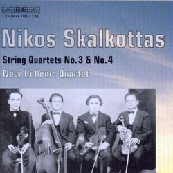 Skalkottas: String Quartets 3 & 4