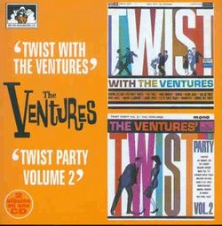 Twist With The Ventures / Twist Party Volume 2 (2 Albums On 1 CD)