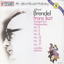 Liszt/Brendel Hungarian Rhapsodies