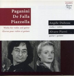 Paganini, Piazzolla and Falla for Violin and Guitar