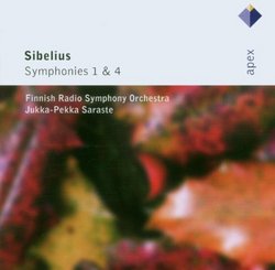 Sibelius: Sym Nos 1 & 4
