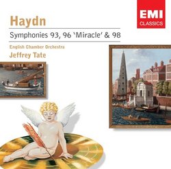 Haydn: Symphonies 93, 96 'Miracle' & 98