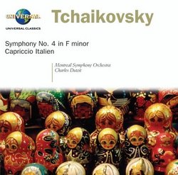 Tchaikovsky: Symphony No. 4 in F minor; Capriccio Italien