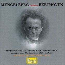 Mengelberg Conducts Beethoven - Symphonies no 1, 3-6 & 8