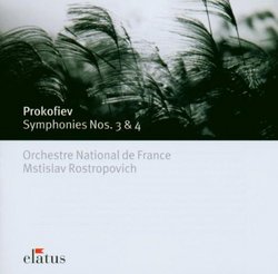 Prokofiev: Symphonies Nos. 3 & 4