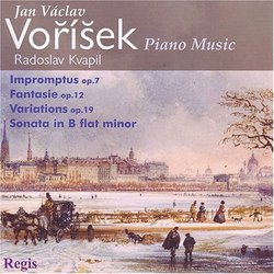 Jan Václav Vorísek: Piano Music