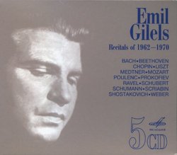 Emil Gilels Edition; Recitals 1962