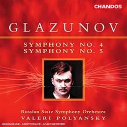 Glazunov: Symphonies 4 & 5