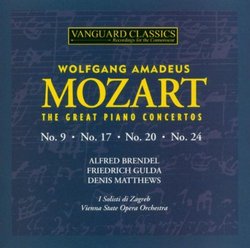 W.A. Mozart: The Great Piano Concertos