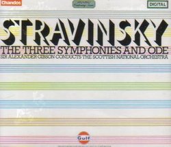 Igor Stravinsky. Symphonies 1-3  + Ode. (2 CDs) (Chandos)