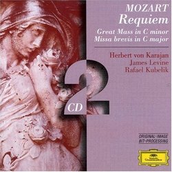 Mozart: Requiem in D minor; Great Mass in C minor; Missa brevis in C major