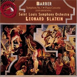 Samuel Barber: Symphony No. 1/Piano Concerto/Souvenirs