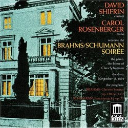 Brahms: Clarinet Sonata In E Flat/Clarinet Sonata In F/Schumann: Fantasiestücke,Op.73
