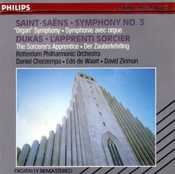 Saint-Saens: Symphony 3 " Organ " / Dukas: L'apprenti sorcier