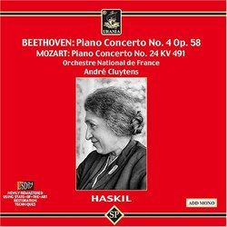Beethoven: Piano Concerto No. 4, Op. 58; Mozart: Piano Concerto No. 24, KV 491