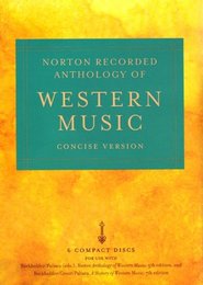 Norton Recorded Anthology of Western Music (Fifth Edition)  (Vol. Concise Version)