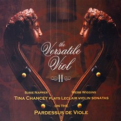 Leclair Violin Sonatas on the Pardessus De Viole, Vol. 2