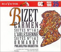 Bizet: Carmen Suites, Nos. 1 & 2; L'Arlésienne Suites, Nos. 1 & 2 (RCA Victor Basic 100, Vol. 25)