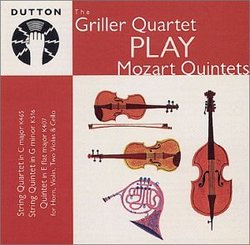 The Griller Quartet Play Mozart Quintets