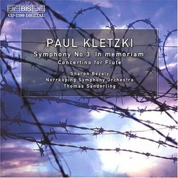 Paul Kletzki: Symphony No. 3; Concertino for flute