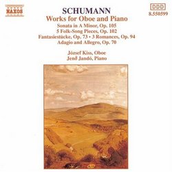 Schumann: Works for Oboe and Piano