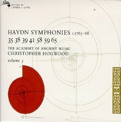 Joseph Haydn: Symphonies, Volume 5 (c. 1765-68) - The Academy of Ancient Music / Christopher Hogwood